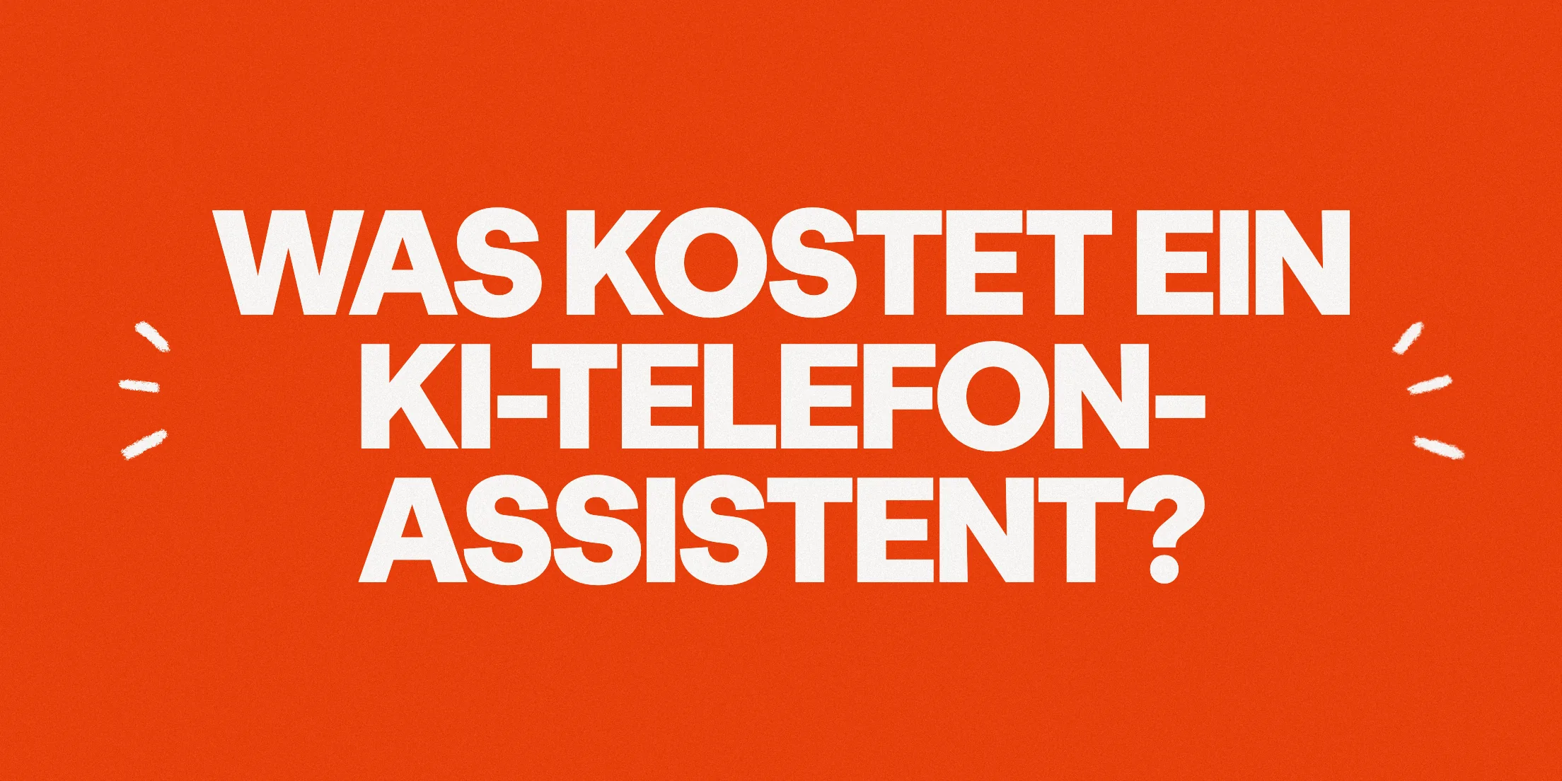 Orangefarbenes Titelbild mit weißer Schrift und handgezeichneten Akzenten